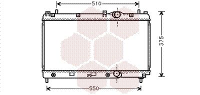 VAN WEZEL Radiators, Motora dzesēšanas sistēma 07002031